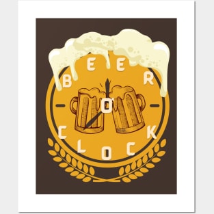 Beer O'Clock - Funny Beer Posters and Art